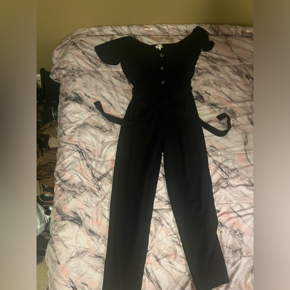 Black paint suit